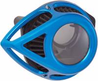 Arlen Ness - Arlen Ness Clear Tear Series Air Cleaner Kit - Blue Anodized - 18-903 - Image 1