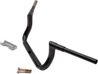 LA Choppers - LA Choppers 1-1/2in. Grande Twin Peaks Touring Handlebars - 8in. Rise - Gloss Black - LA-7365-08B - Image 2