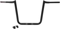 LA Choppers - LA Choppers 1-1/4in. Hefty Prime Ape Handlebars - 16in. Rise - Flat Black - LA-7353-16M - Image 1