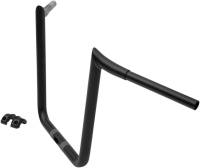 LA Choppers - LA Choppers 1-1/4in. Hefty Prime Ape Handlebars - 16in. Rise - Flat Black - LA-7353-16M - Image 2