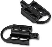 Biltwell Inc. - Biltwell Inc. Mushman Footpegs - Black Electroplate - FP-MSH-SS-BK - Image 1