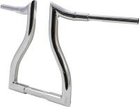 LA Choppers - LA Choppers 1-1/2in. Hammerhead Handlebar - 14in. - Chrome - LA-7326-14 - Image 3