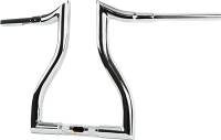 LA Choppers - LA Choppers 1-1/2in. Hammerhead Handlebar - 14in. - Chrome - LA-7326-14 - Image 4