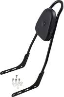 Motherwell - Motherwell One-Piece Skull Insert Sissy Bars - 25in. - Gloss Black - 156T18-GB-SK-WP - Image 4