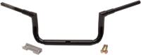 LA Choppers - LA Choppers 1-1/2in. Grande Twin Peaks Touring Handlebars - 8in. Rise - Gloss Black - LA-7364-08B - Image 3