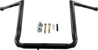 LA Choppers - LA Choppers 1-1/2in. Grande Twin Peaks Touring Handlebars - 16in. Rise - Gloss Black - LA-7364-16B - Image 1