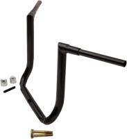 LA Choppers - LA Choppers 1-1/2in. Grande Twin Peaks Touring Handlebars - 16in. Rise - Gloss Black - LA-7364-16B - Image 3