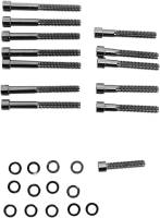 Drag Specialties - Drag Specialties Cam Cover Black Chrome Socket-Head Bolt Set - Smooth - MK687SBK - Image 2