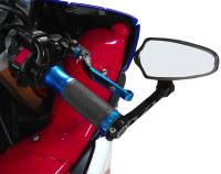 PSR - PSR Felipe Classic Bar End Mirror - Anodized Black - 00-00211-22 - Image 2