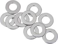 Drag Specialties - Drag Specialties Flat Chrome Washers - 17/32in. I.D. - 1in. O.D. - 1/16in. thick - MPB741 - Image 1