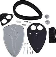 Baron Custom Accessories - Baron Custom Accessories Big Air Kit - Pinstripe Chrome - BA-2013-13 - Image 1