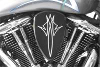 Baron Custom Accessories - Baron Custom Accessories Big Air Kit - Pinstripe Black - BA-2074-13B - Image 2