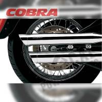 Cobra - Cobra 3in. Slashcut Slip-On Mufflers - Chrome - 6000 - Image 3