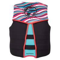 Full Throttle - Full Throttle Women's Rapid-Dry Flex-Back Life Jacket - Women's L - Pink/Black - Image 2