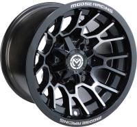 Moose Utility - Moose Utility 24X ATV/UTV Front/Rear Wheel - 14x7 - 4/110 - 5+2 - Gloss Black - 24147110GBMF54 - Image 1