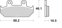SBS - SBS HF Ceramic Brake Pads - 647HF - Image 2