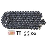 RK - RK 525 Max-X Chain - 120 Links - Black/Chrome - 525MAXX-120-BC - Image 1