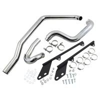 Bassani Manufacturing - Bassani Manufacturing Power Curve True-Dual Crossover Header Pipes for Softails - Chrome - SFT-211 - Image 1