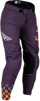 Fly Racing - Fly Racing Lite Womens Pants - 377-63105 - Deep Purple/White/Neon Coral - 5-6 - Image 1