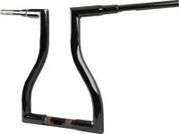 LA Choppers - LA Choppers 1-1/2in. Thresher Handlebar - 16in. - Black - LA-7327-16B - Image 2