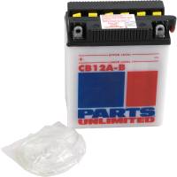 Parts Unlimited - Parts Unlimited 12V Heavy Duty Battery - CB12A-B - Image 1