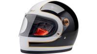 Biltwell Inc. - Biltwell Inc. Gringo S Tracker Helmet - 1003-566-501 - White/Black - X-Small - Image 1