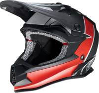 Z1R - Z1R F.I. Mips Fractal Youth Helmet - 0111-1518 - Matte Black/Red - Medium - Image 1