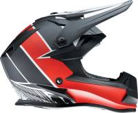 Z1R - Z1R F.I. Mips Fractal Youth Helmet - 0111-1518 - Matte Black/Red - Medium - Image 3