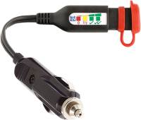 Tecmate - Tecmate 12V Battery Connector w/ Auto Plug and SAE Connector Ends - 10in. L - O-126 - Image 1