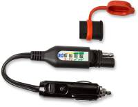 Tecmate - Tecmate 12V Battery Connector w/ Auto Plug and SAE Connector Ends - 10in. L - O-126 - Image 3