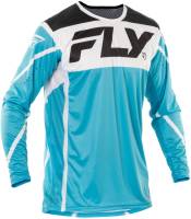 Fly Racing - Fly Racing Lite Jersey - 378-722L - Blue/White/Black - Large - Image 1