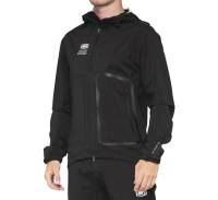 100% - 100% Hydromatic Parka Lightweight Waterproof Jacket - 40039-00003 - Black - X-Large - Image 1