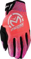 Moose Racing - Moose Racing SX1 Gloves - 3330-8072 - Pink/Purple/Teal - Small - Image 2