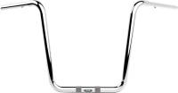 LA Choppers - LA Choppers 1-1/4in. Twin Round Handlebar - 16in. - Chrome - LA-7324-16C - Image 1