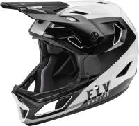 Fly Racing - Fly Racing Rayce Helmet - 73-3602X - Black/White - X-Large - Image 1