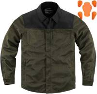 Icon - Icon Upstate Riding Shirt Jacket - 2820-5344 - Olive - X-Large - Image 1