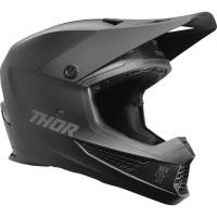 Thor - Thor Sector 2 Solid Helmet - 0110-8156 - Blackout - Large - Image 1
