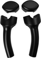 LA Choppers - LA Choppers Hefty Smooth Riser for 1-1/4in. Handlebar - 5.5in. Tall - Black - LA-7406-05M - Image 2