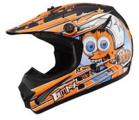 G-Max - G-Max GM46.2 Superstar Youth Helmet - G3465252 TC-6 - Superstar Black/Orange - Large - Image 1