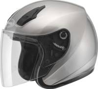 G-Max - G-Max OF17 Solid Helmet - G317196N - Dark Silver Metallic - Large - Image 1