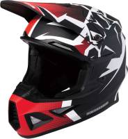 Moose Racing - Moose Racing FI Agroid Helmet - 0110-6691 - Red/Black - X-Small - Image 3