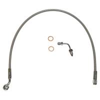 Magnum - Magnum Clear Coated XR Stainless Upper Front Brakeline Kit - 22in. Total Length - SSC1507-28 - Image 1