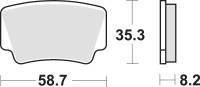 SBS - SBS SI Sintered Brake Pads - 867SI - Image 2
