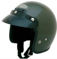 G-Max - G-Max GM2 Solid Helmet - G102713 - ATV Green - X-Small - Image 1