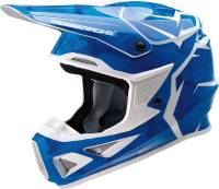 Moose Racing - Moose Racing F.I. Agroid Camo Helmet - 0110-7769 - Blue/White - Large - Image 1