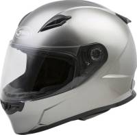G-Max - G-Max FF49 Solid Helmet - G7490473 - Titanium - X-Small - Image 1