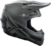 Fly Racing - Fly Racing F2 Carbon MIPS Shield Helmet - 73-4245-5 - Matte Black/Gray - Small - Image 4