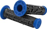 Fly Racing - Fly Racing Pilot II ATV/PWC Grips - Black/Blue - 18180012A - Image 1