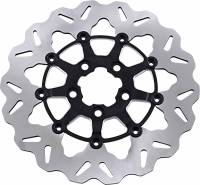 Galfer Brakes - Galfer Brakes Floating Wave Rotor - Full Floating with Chrome Aluminum Carrier - DF681CWSCT - Image 1