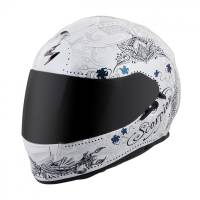 Scorpion - Scorpion EXO-T510 Azalea Helmet - T51-1304 - White/Silver - Medium - Image 1